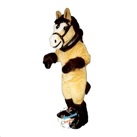 Dressage horse mascot costume